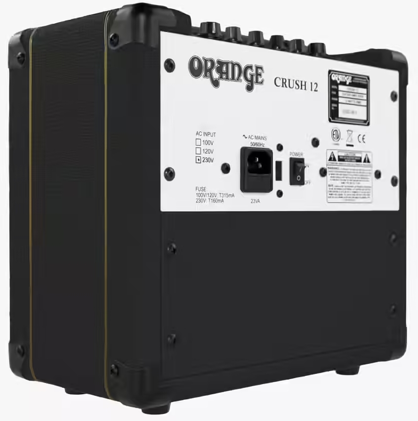 Orange Crush 12w 1x6 Black - Combo amplificador para guitarra eléctrica - Variation 1