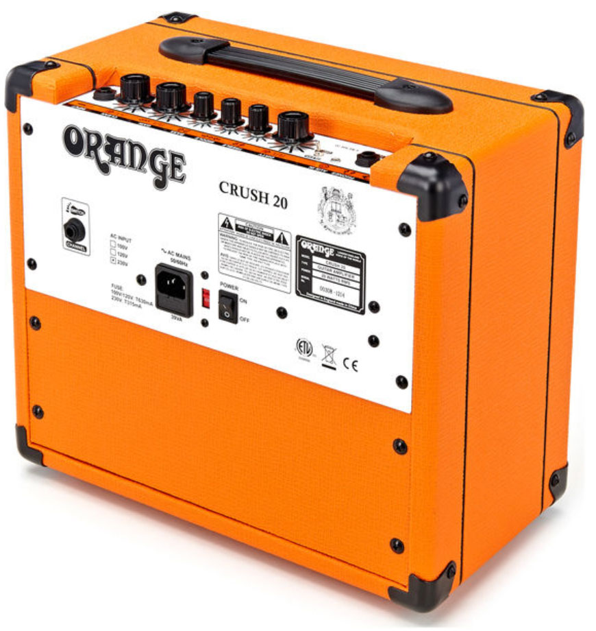Orange Crush 20 20w 1x8 Orange - Combo amplificador para guitarra eléctrica - Variation 1