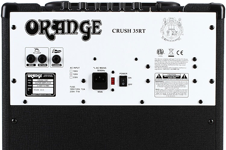 Orange Crush 35rt 35w 1x10 Black - Combo amplificador para guitarra eléctrica - Variation 3