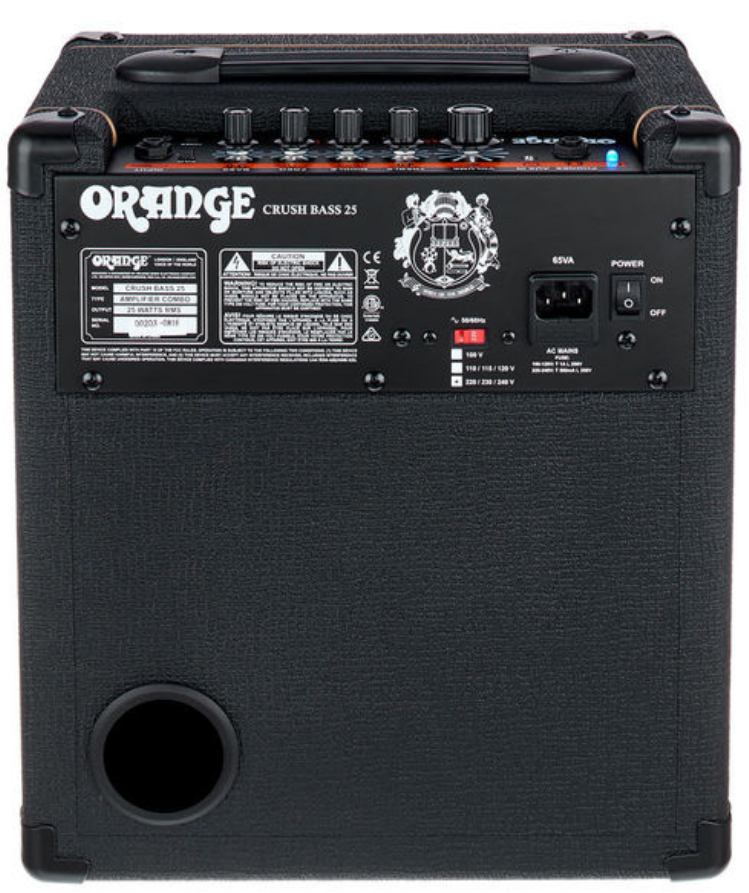 Orange Crush Bass 25 25w 1x8 Black - Combo amplificador para bajo - Variation 1
