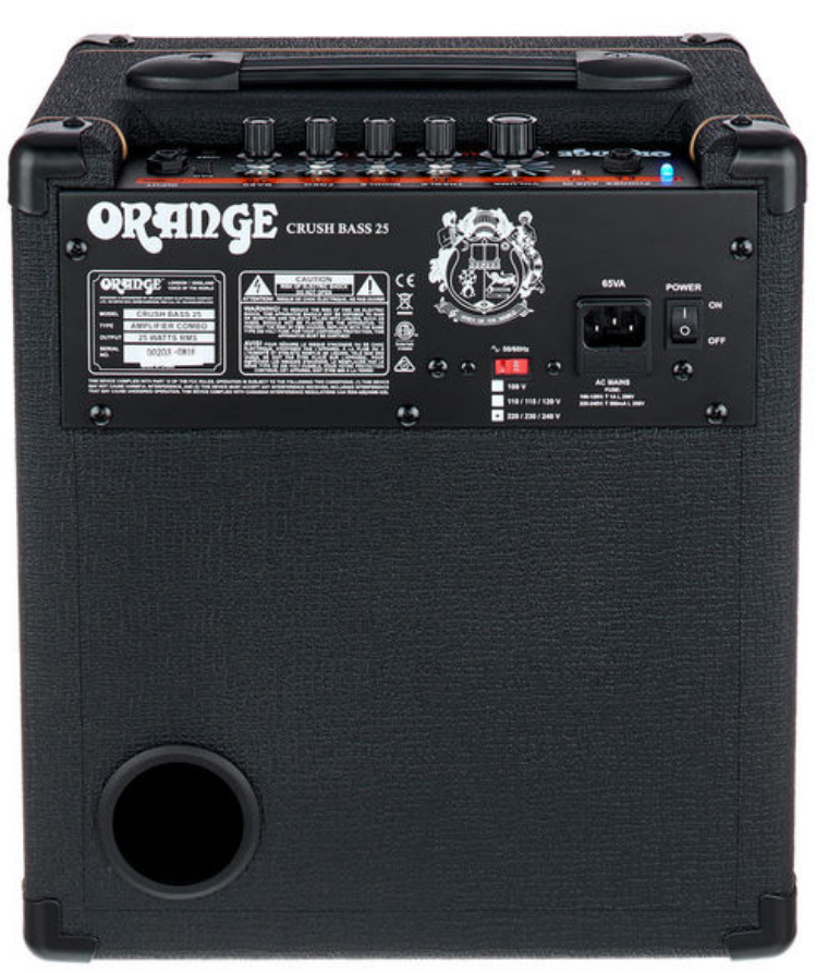 Orange Crush Bass 25 25w 1x8 Black - Combo amplificador para bajo - Variation 1