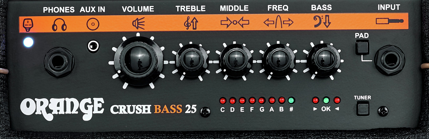 Orange Crush Bass 25 25w 1x8 Black - Combo amplificador para bajo - Variation 3