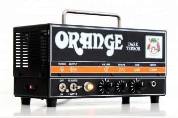 Orange Dark Terror Head 15w Black - Cabezal para guitarra eléctrica - Variation 1
