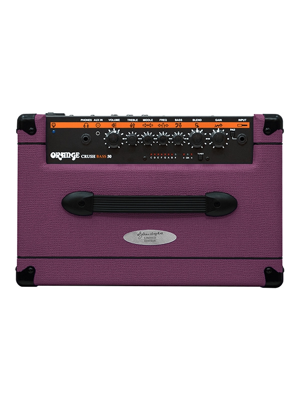 Orange Glenn Hughes Crush Bass 50 Signature 50w 1x12 Deep Purple - Combo amplificador para bajo - Variation 4