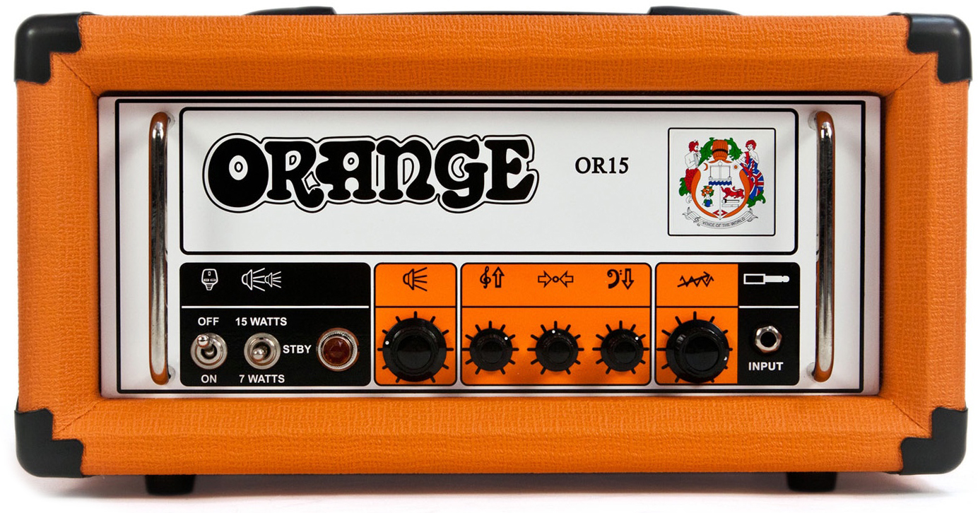 Orange Or15 Head 15w Orange - Cabezal para guitarra eléctrica - Variation 1