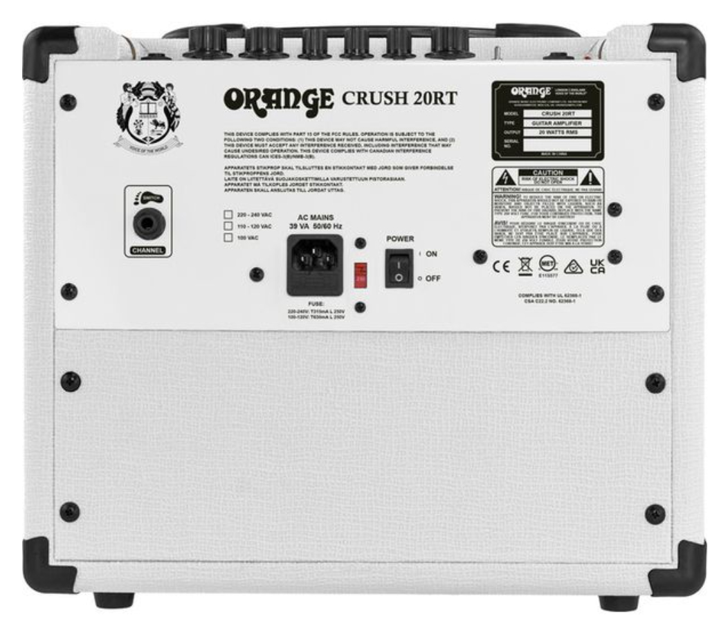 Orange Orianthi Crush 20rt Ltd Signature 20w 1x8 - Combo amplificador para guitarra eléctrica - Variation 1