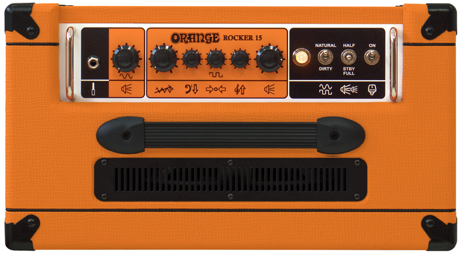 Orange Rocker 15 0.5/1/7/15w 1x10 Orange - Combo amplificador para guitarra eléctrica - Variation 3