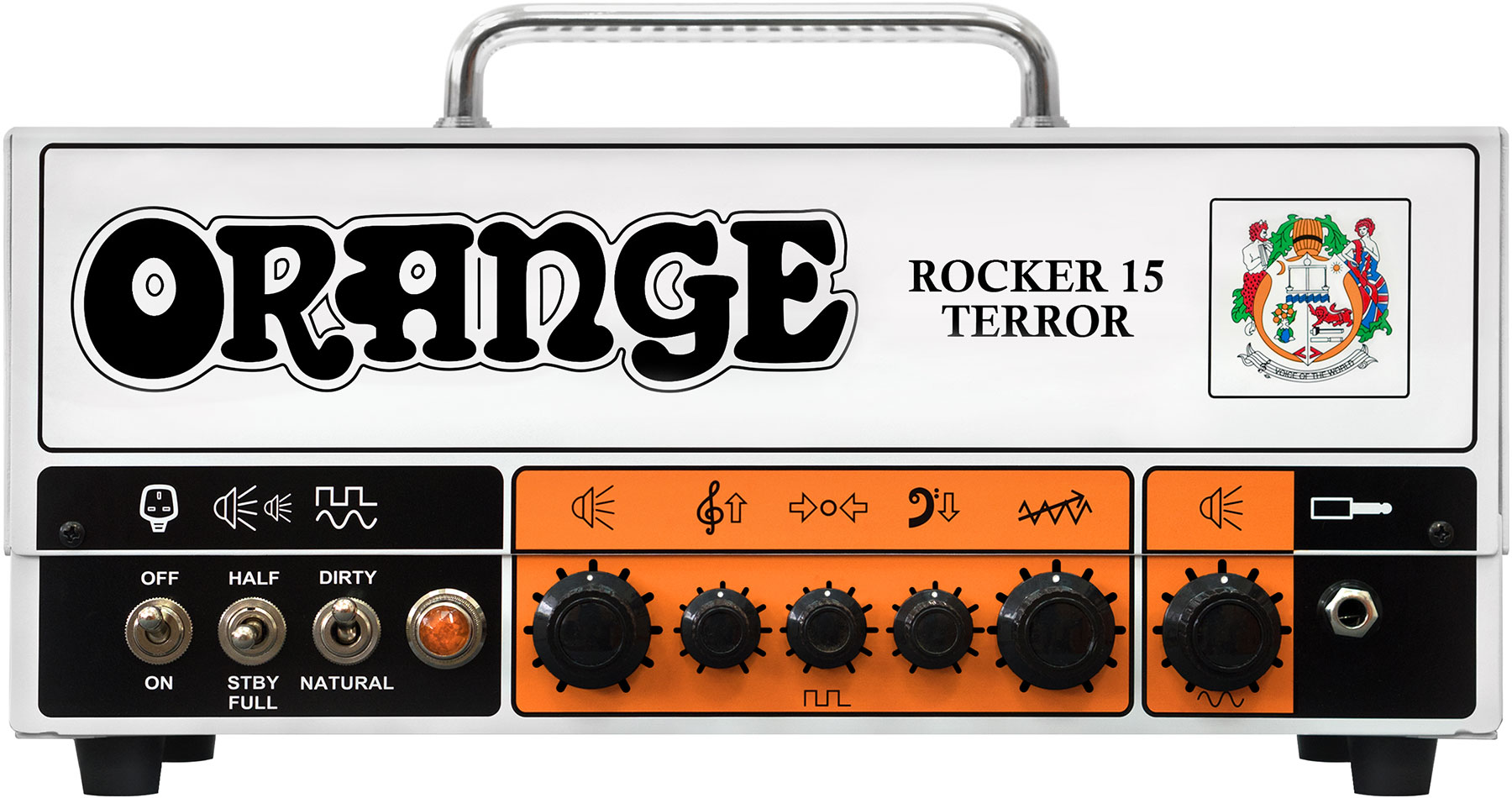 Orange Rocker 15 Terror Head 0.5/1/7/15w - Cabezal para guitarra eléctrica - Variation 1
