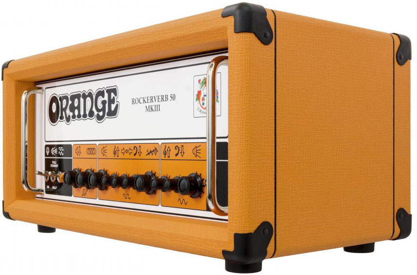 Orange Rockerverb 50 Mkiii Head 50w Orange - Cabezal para guitarra eléctrica - Variation 1