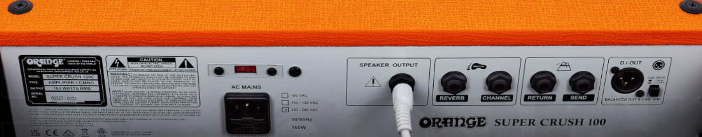 Orange Super Crush 100 Combo 100w 1x12 Orange - Combo amplificador para guitarra eléctrica - Variation 4