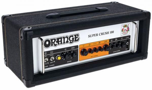 Cabezal para guitarra eléctrica Orange Super Crush 100 Head - Black