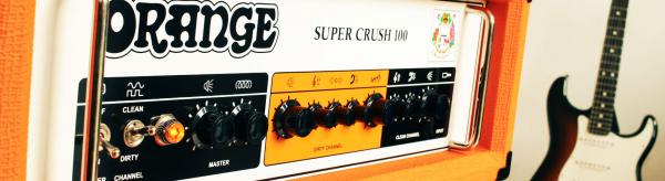 Cabezal para guitarra eléctrica Orange Super Crush 100 Head - Orange