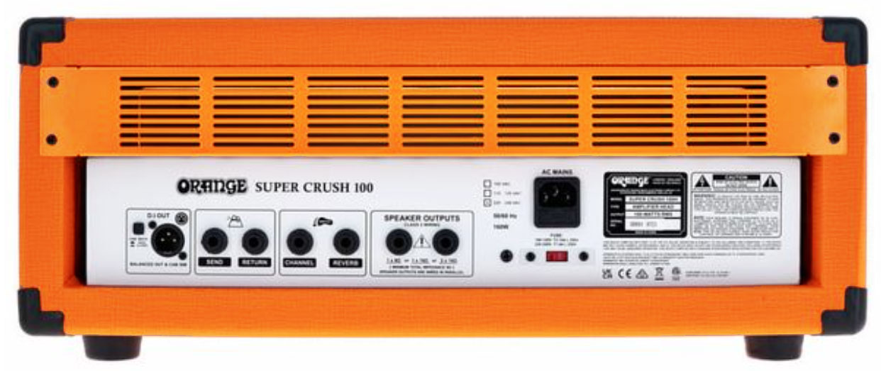 Orange Super Crush 100 Head 100w Orange - Cabezal para guitarra eléctrica - Variation 1