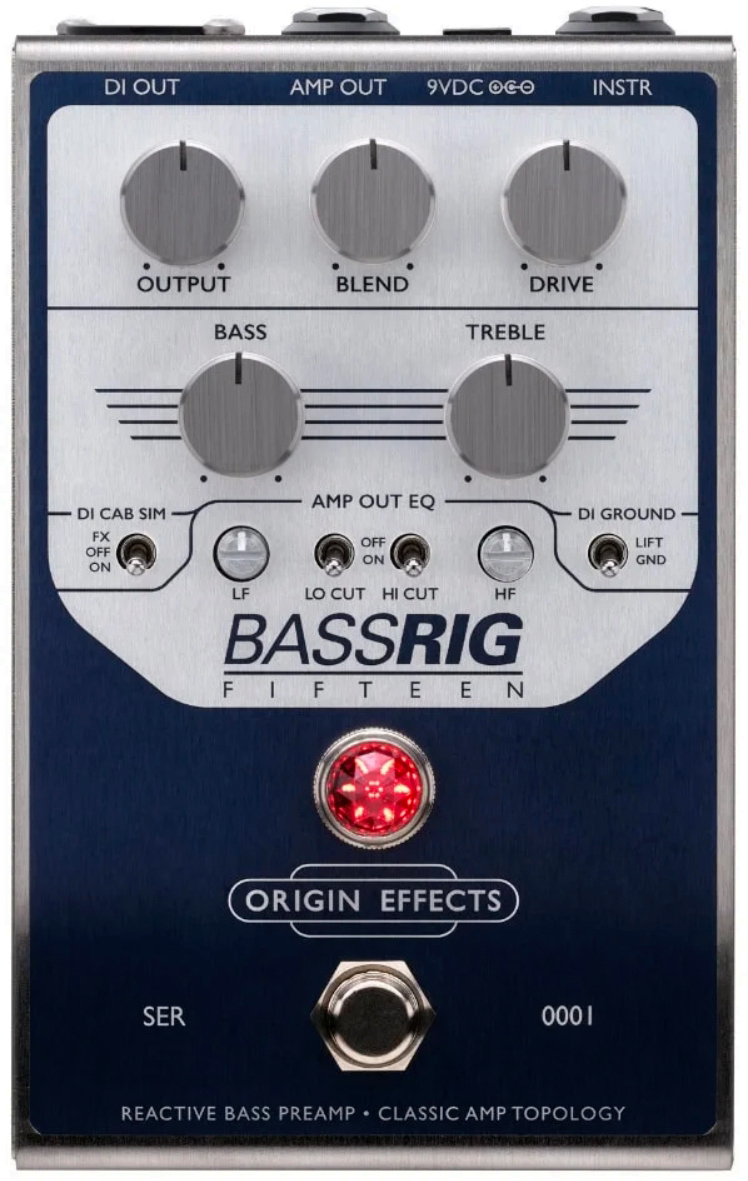 Origin Effects Bassrig Fifteen Preamp - Preamplificador para bajo - Main picture