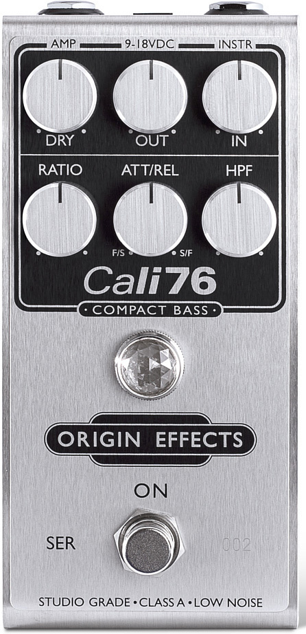Origin Effects Cali76 Compact Bass Compressor - Pedal compresor / sustain / noise gate - Main picture