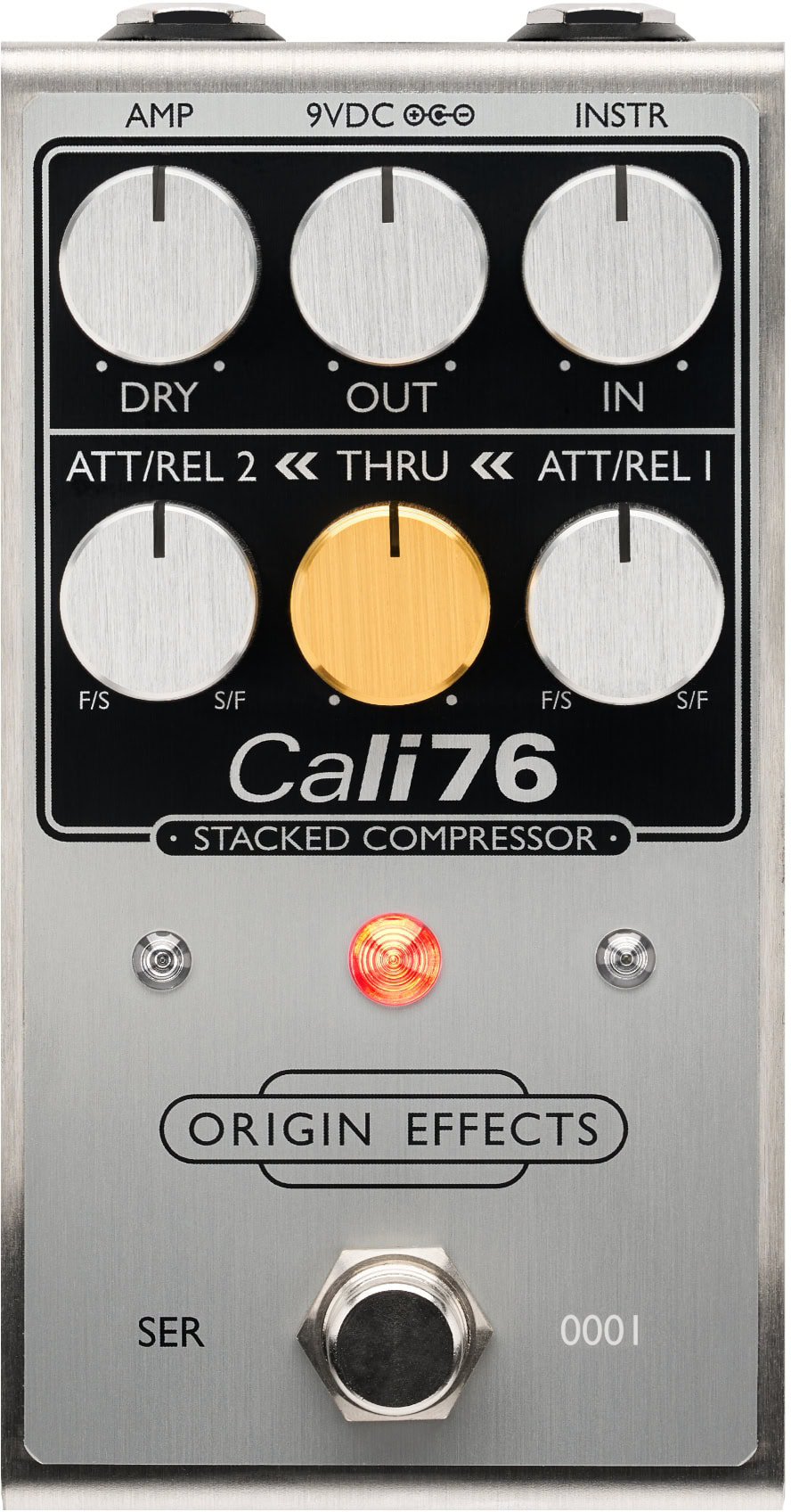 Origin Effects Cali76 Stacked Compressor - Pedal compresor / sustain / noise gate - Main picture