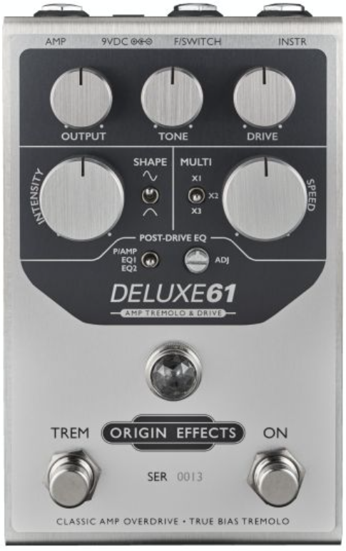 Origin Effects Deluxe 61 Tremolo & Drive - Pedal de chorus / flanger / phaser / modulación / trémolo - Main picture