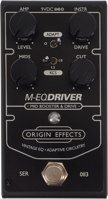 Origin Effects M Eq Driver Black Edition Overdrive - Pedal overdrive / distorsión / fuzz - Main picture