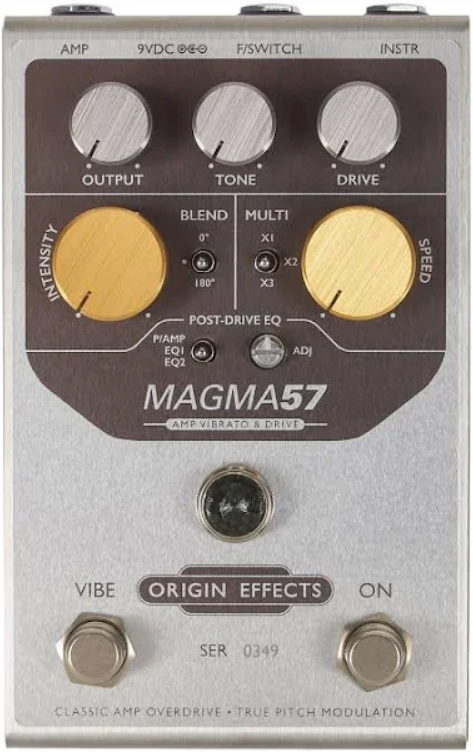 Origin Effects Magma 57 Amp Vibrato & Drive - Pedal de chorus / flanger / phaser / modulación / trémolo - Main picture