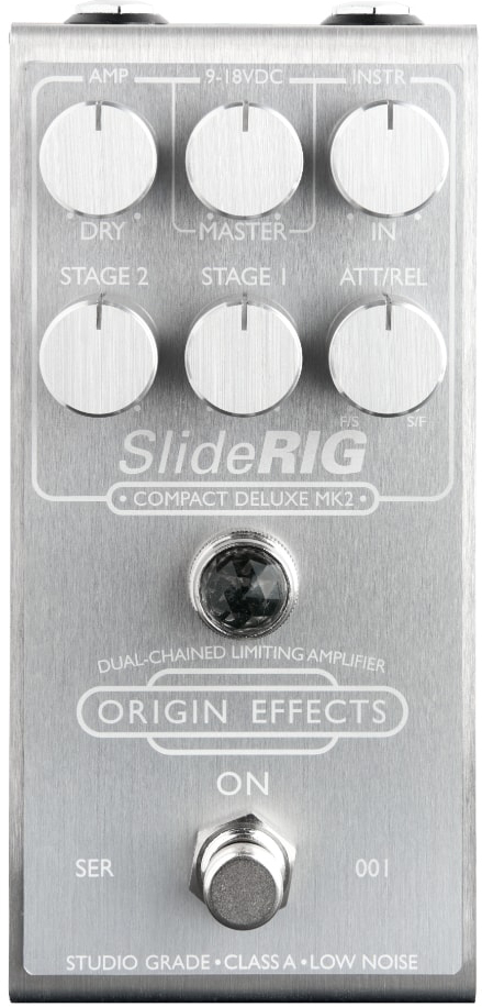 Origin Effects Sliderig Compact Deluxe Mk2 Laser Engraved Ltd - Pedal compresor / sustain / noise gate - Main picture