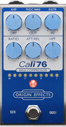 Pedal compresor / sustain / noise gate Origin effects Cali76 Bass Compressor Super Vintage Blue