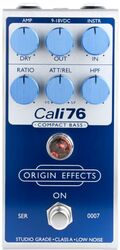 Pedal compresor / sustain / noise gate Origin effects Cali76 Compact Bass Blue Edition