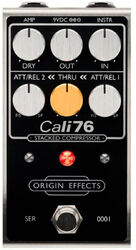 Pedal compresor / sustain / noise gate Origin effects Cali76 Stacked Compressor - Black