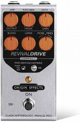 Pedal overdrive / distorsión / fuzz Origin effects Revival Drive Compact