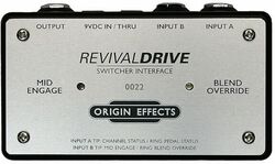 Pedalera de control Origin effects RevivalDrive Switcher Interface