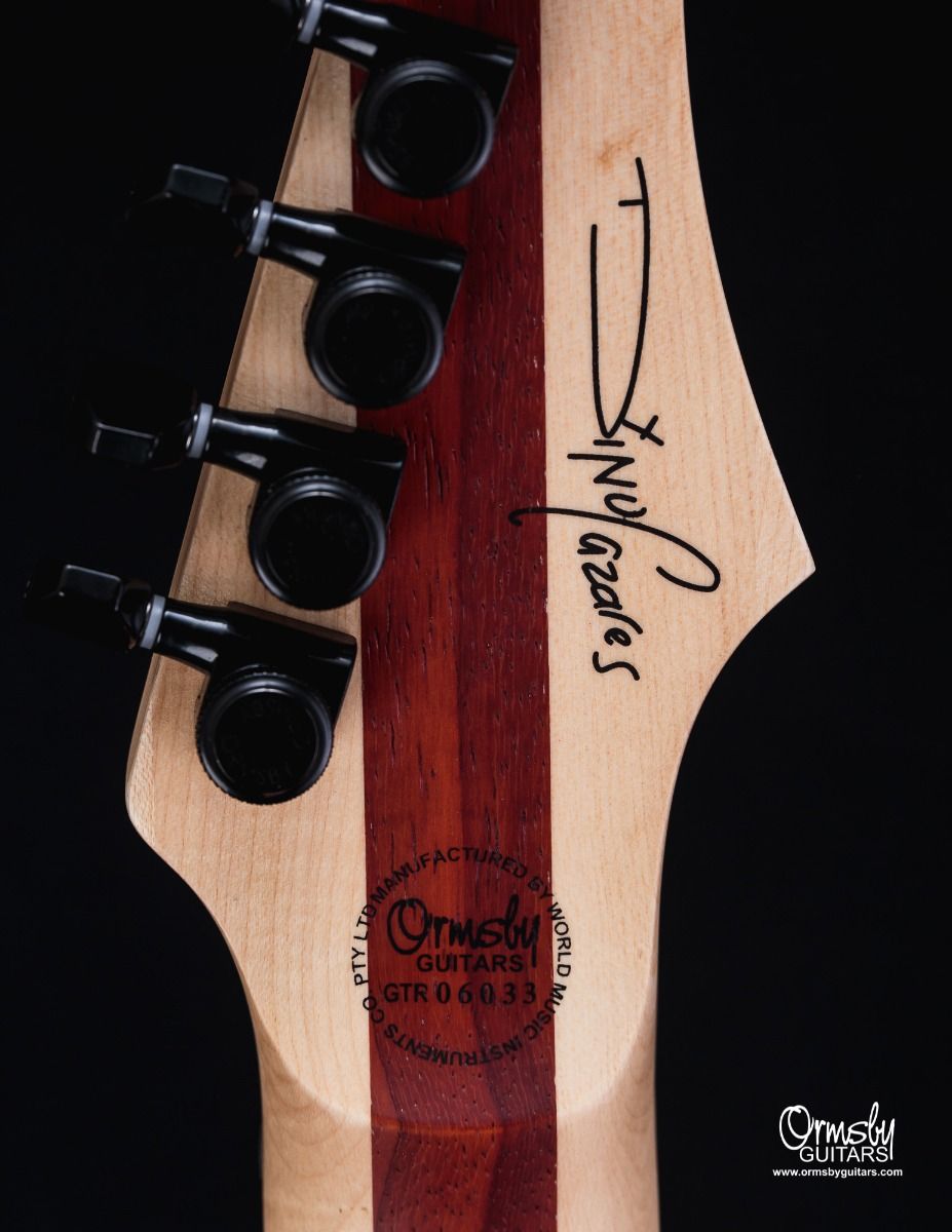 Ormsby Dino Cazares Dc Gtr 6 Signature Baritone H Seymour Duncan Ht Eb - Max Blak - Guitarra eléctrica barítono - Variation 4