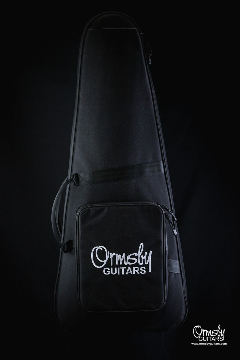Ormsby Goliath Headless Gtr 6c Multiscale 2h Ht Eb - Tuxedo Black - Guitarra eléctrica con forma de str. - Variation 3