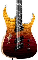 Multi-scale guitar Ormsby Hype GTR Shark 6-String - Sunset