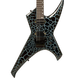 Guitarra electrica metalica Ormsby Metal X 6 - Azure crackle