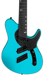 Multi-scale guitar Ormsby TX GTR Carbon 7-string - Azure blue