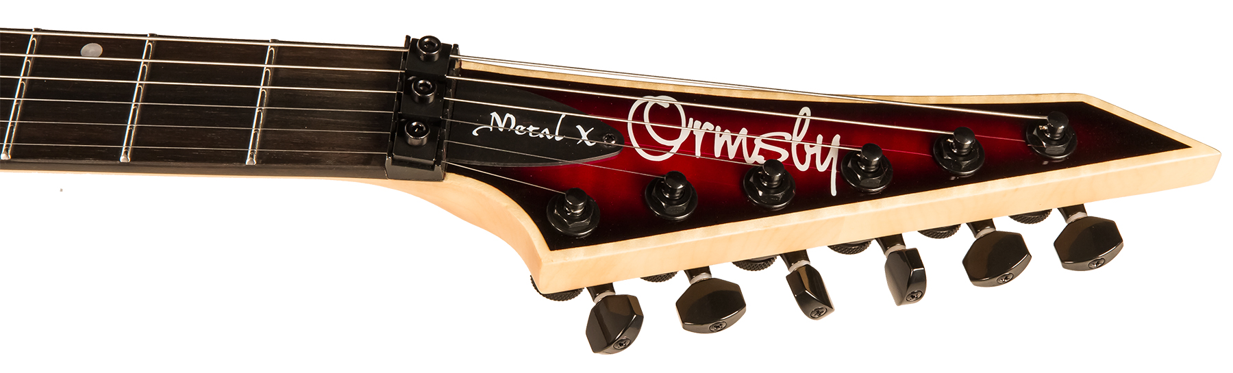 Ormsby Metal X 6 Hh Fr Eb - Red Dead - Guitarra electrica metalica - Variation 4
