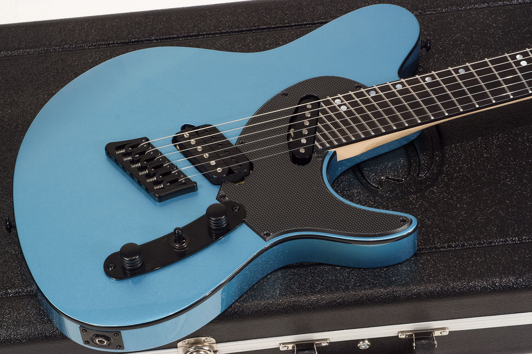 Ormsby Tx Gtr 6 Hs Ht Eb - Azure Blue - Multi-Scale Guitar - Variation 1