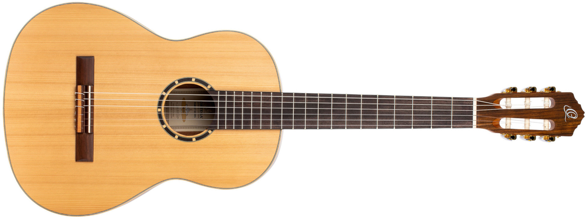 Ortega R131 52mm Table Massive Cedre Acajou So + Housse - Natural - Guitarra clásica 4/4 - Main picture