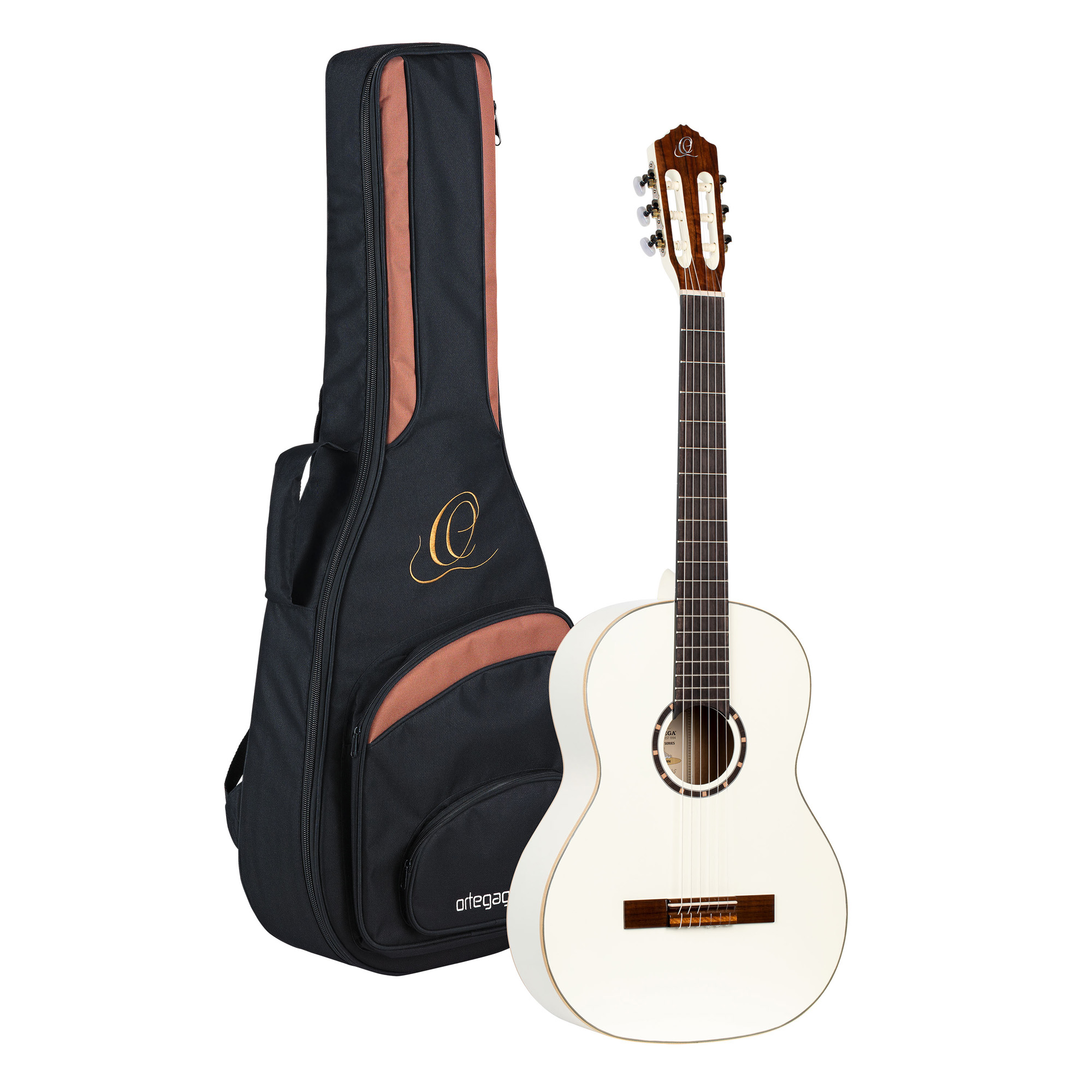 Ortega R121 Gloss 52mm Epicea Acajou So + Housse - White - Guitarra clásica 4/4 - Variation 3