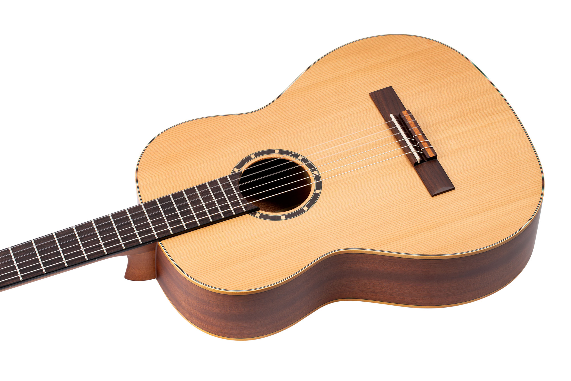Ortega R131 48mm Table Massive Cedre Acajou So + Housse - Natural - Guitarra clásica 4/4 - Variation 1