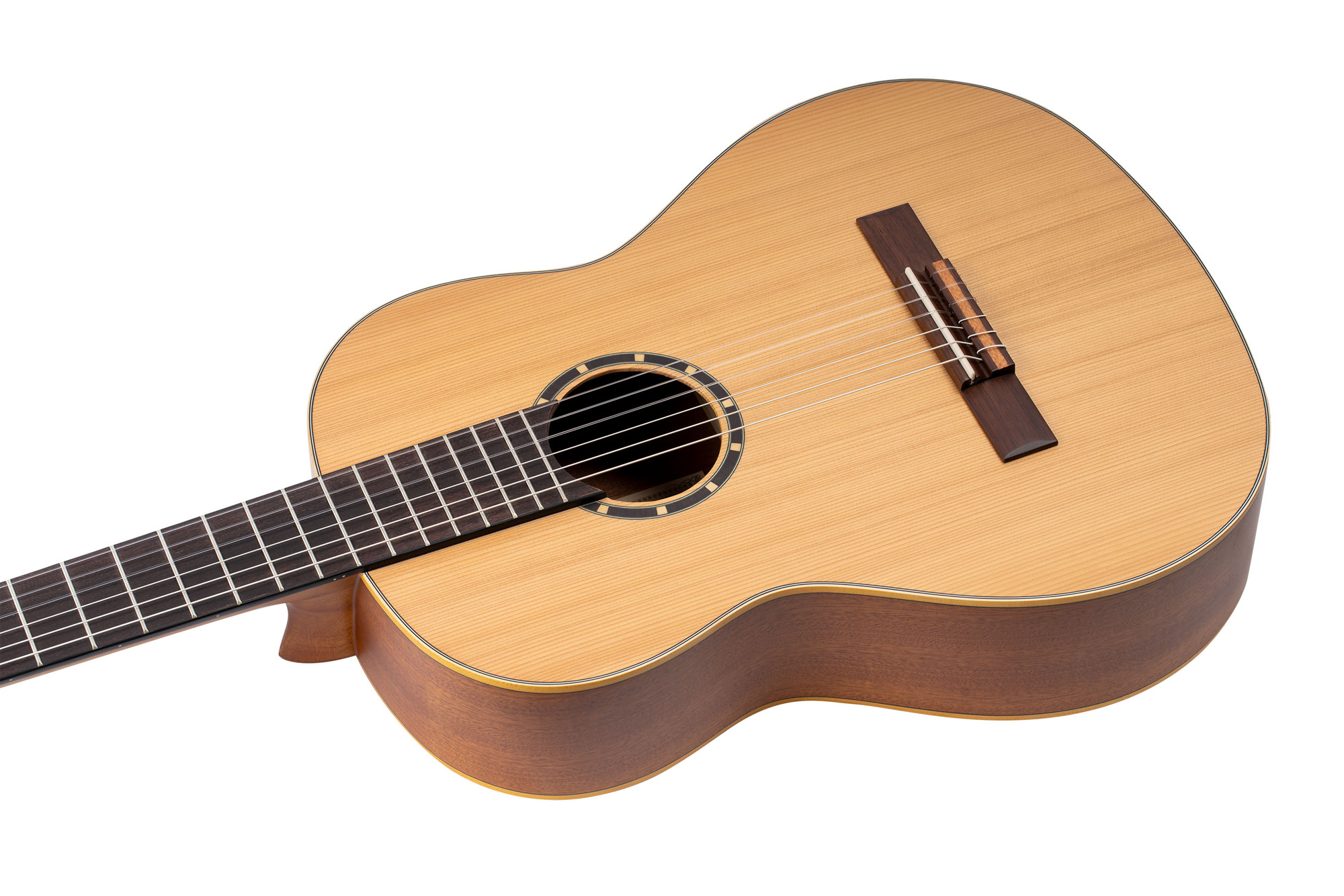 Ortega R131 52mm Table Massive Cedre Acajou So + Housse - Natural - Guitarra clásica 4/4 - Variation 1