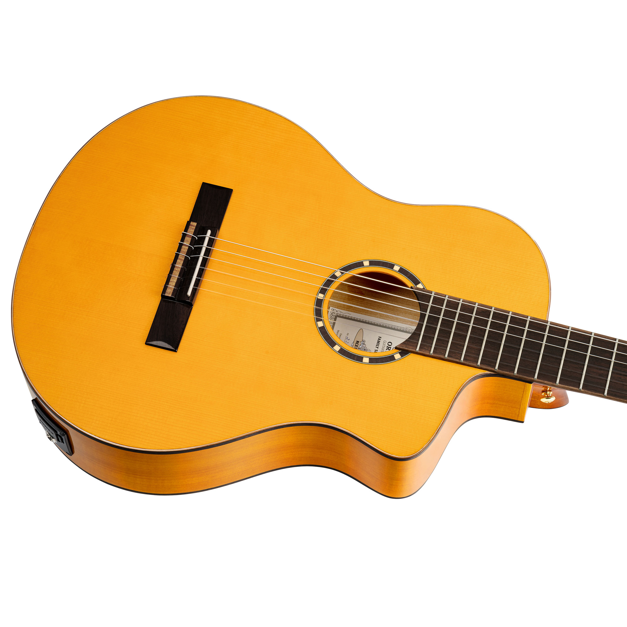 Ortega Rce170f 52mm Table Massive Epicea Cypres So + Housse - Natural - Guitarra clásica 4/4 - Variation 1