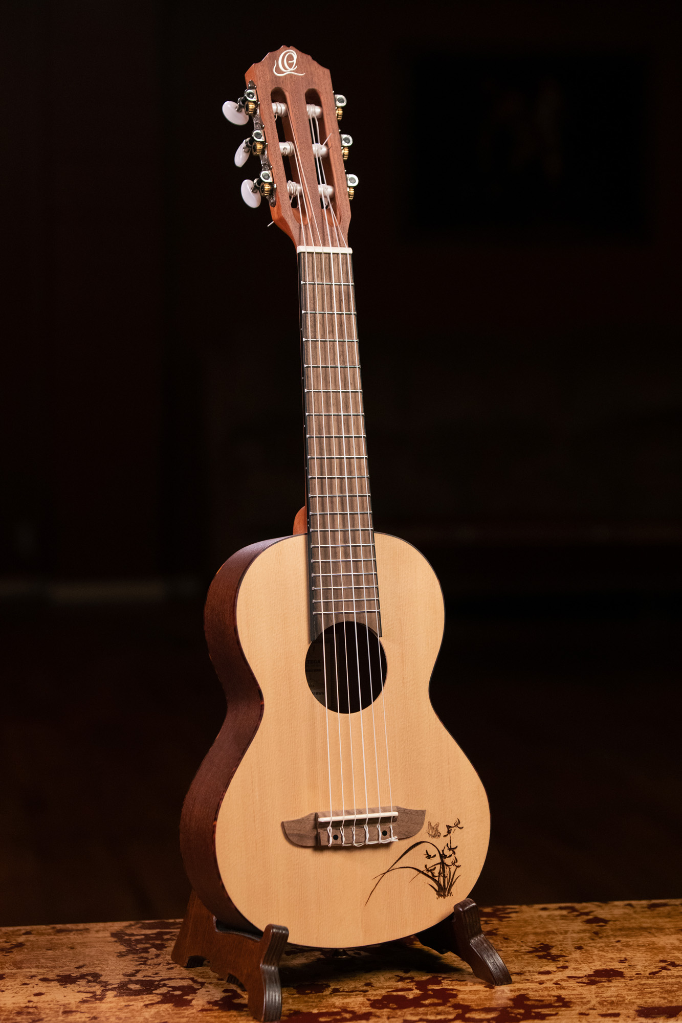 Ortega Rgl5 Epicea Acajou So - Natural - Guitalele - Variation 2
