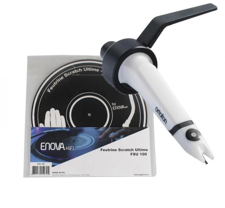 Dj sets Ortofon Concorde MkII scratch + Enova Feutrine FSU 100