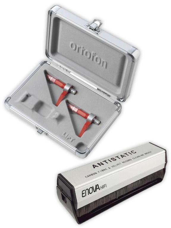 Cápsula Ortofon Concorde MKII Twin Digital + Brosse antistatique BVA 20