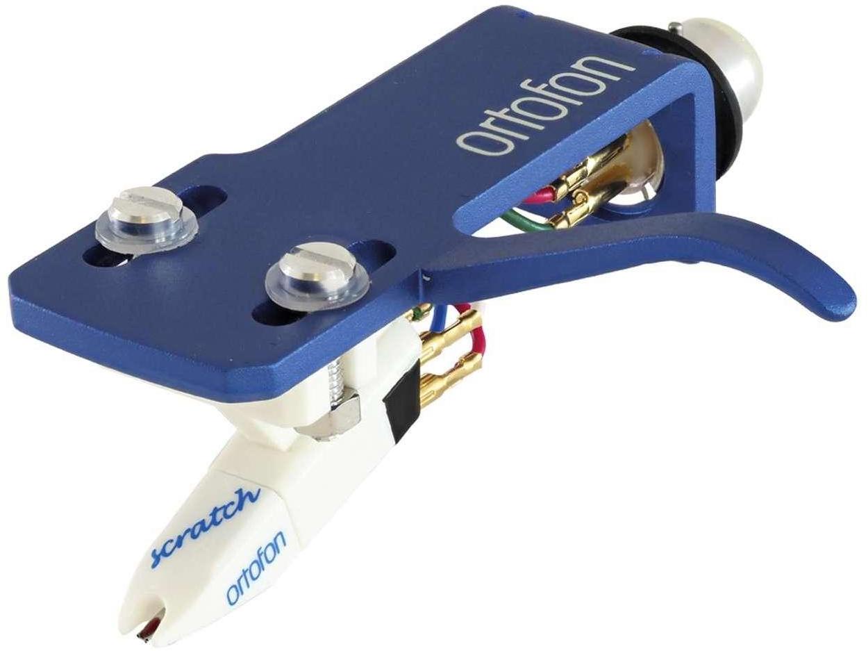 Cápsula Ortofon OM Scratch White on Sh-4 Blue