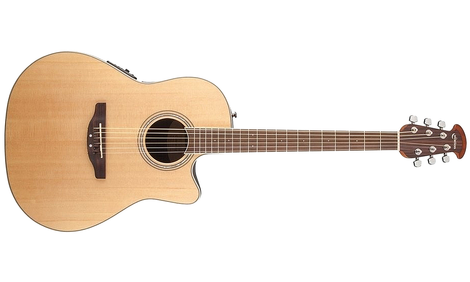 Ovation Cs24-4-g Celebrity Standard Mid Depth Cw Epicea Lyrachord  Rw - Natural - Guitarra electro acustica - Variation 1