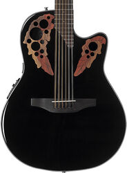 Guitarra folk Ovation CE4412-5-G Celebrity Elite 12-String - Black