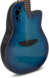 Guitarra folk Ovation CE44P-BLFL-G Celebrity Elite Plus - Blue flamed maple
