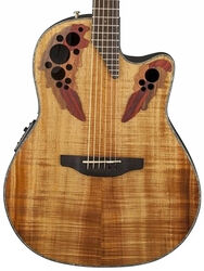 Guitarra folk Ovation CE44P-FKOA-G Celebrity Elite Plus - Natural