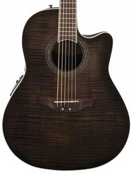 Guitarra folk Ovation CS24P-TBBY-G Celebrity Standard Plus - Trans black